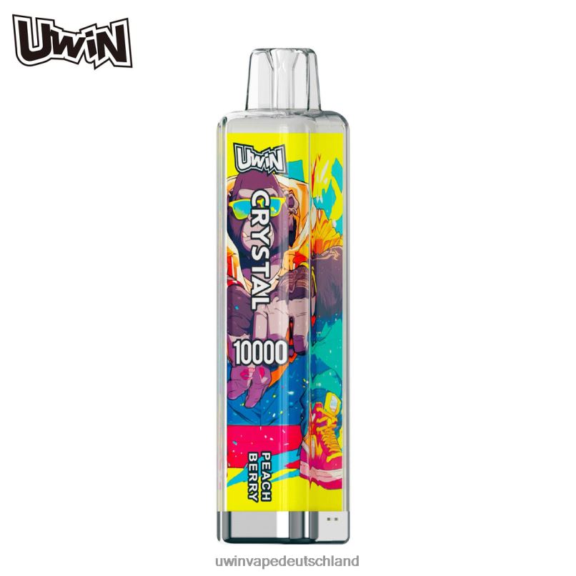 UWIN Vape Puff - Pfirsichbeere 8B44J12 UWIN CRYSTAL 10000 Einweg-Vapes