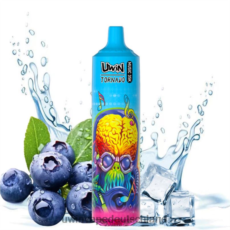 UWIN Vape Crystal - Blaubeere auf Eis 8B44J19 UWIN CRYSTAL 35.000 Einweg-Vaporizer