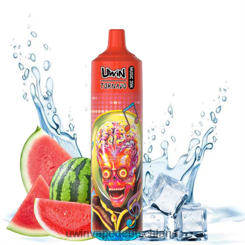 UWIN Vape Puff - Wassermeloneneis 8B44J20 UWIN CRYSTAL 35.000 Einweg-Vaporizer